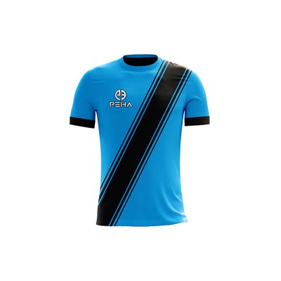 Koszulka piłkarska PEHA Legend turkusowo-czarny