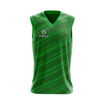 Koszulka koszykarska dla dzieci PEHA Orion zielona