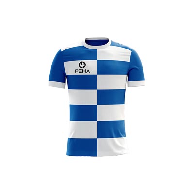 Koszulka piłkarska dla dzieci PEHA Colo biało-niebieska