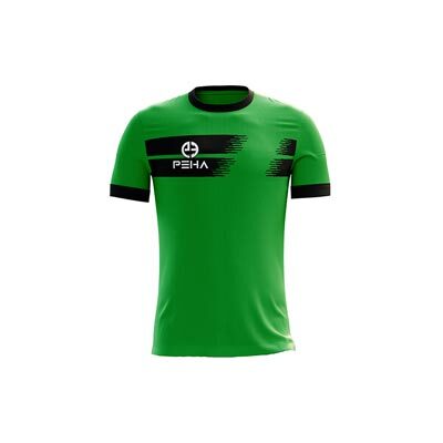 Koszulka piłkarska dla dzieci PEHA Contra zielono-czarna