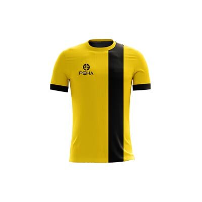 Koszulka piłkarska dla dzieci PEHA Final żółto-czarna