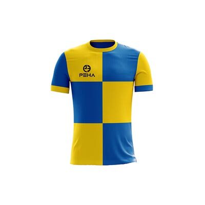 Koszulka piłkarska dla dzieci PEHA Husar żółto-niebieska