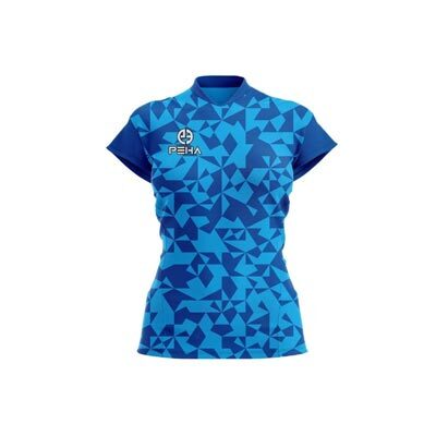 Koszulka siatkarska damska dla dzieci PEHA Combat niebieska