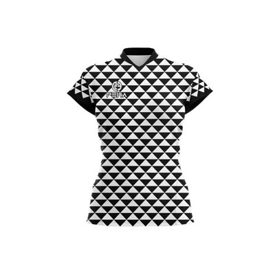 Koszulka siatkarska damska dla dzieci PEHA Vertis biało-czarna