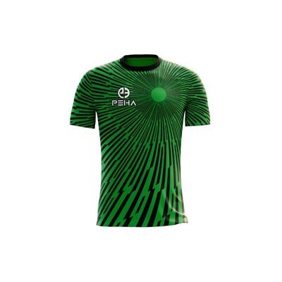 Koszulka siatkarska dla dzieci PEHA Argos zielono-czarna