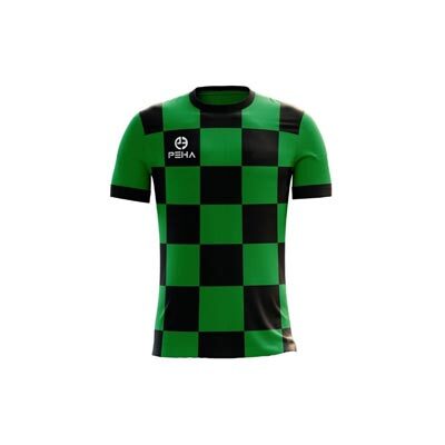 Koszulka siatkarska dla dzieci PEHA Croatia 2 czarno-zielona