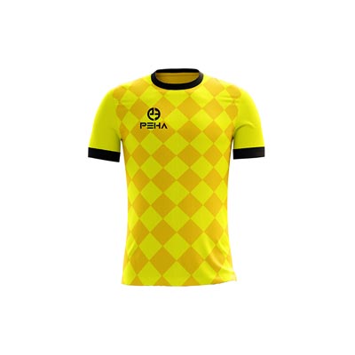 Koszulka siatkarska dla dzieci PEHA Glory żółta