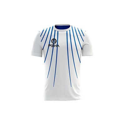 Koszulka siatkarska dla dzieci PEHA Vapor biało-niebieska