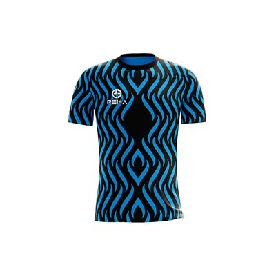 Koszulka siatkarska PEHA Colo czarno-turkusowa