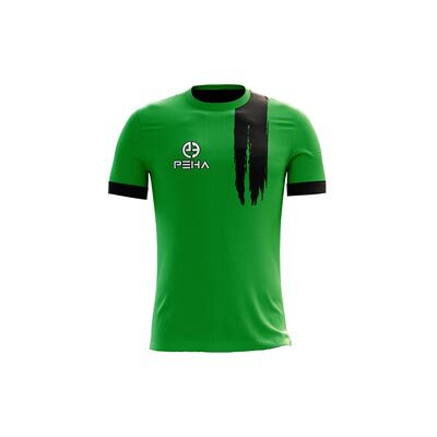 Koszulka siatkarska PEHA Flash zielono-czarna