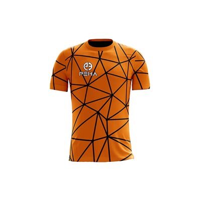Koszulka siatkarska PEHA Ultra pomarańczowo-czarna