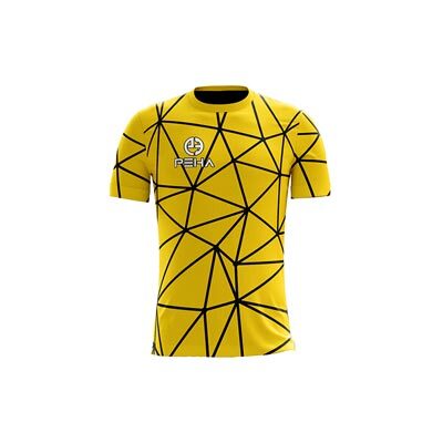 Koszulka siatkarska PEHA Ultra żółto-czarna