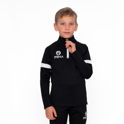 Bluza piłkarska dla dzieci PEHA Ferro czarna