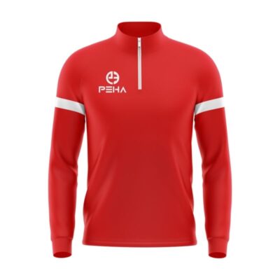 Bluza treningowa piłkarska PEHA Ferro czerwona
