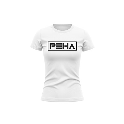 Koszulka treningowa damska PEHA Team biała