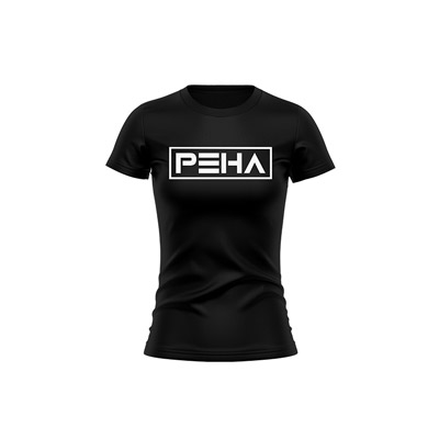Koszulka treningowa damska PEHA Team czarna