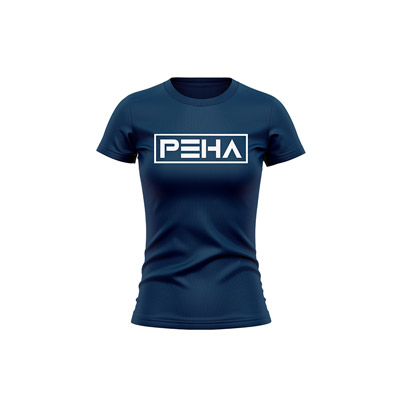 Koszulka treningowa damska PEHA Team granatowa