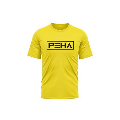 Koszulka treningowa męska PEHA Team żółta