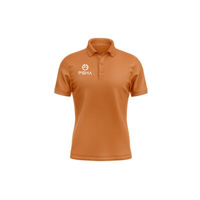 Pomarańczowa koszulka polo męska PEHA Club