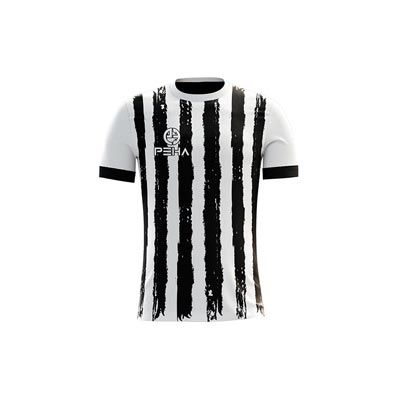 Koszulka siatkarska dla chłopca PEHA Inter biało-czarna
