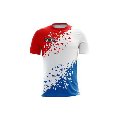 Koszulka do piłki ręcznej PEHA Blow 2 czerwono-biało-niebieska