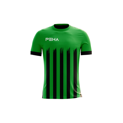 Koszulka piłkarska PEHA Falco zielono-czarna