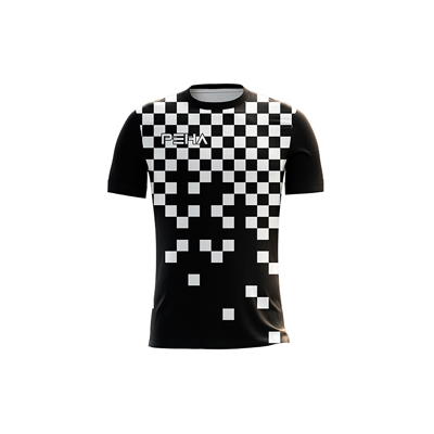 Koszulka piłkarska PEHA Forza czarno-biała