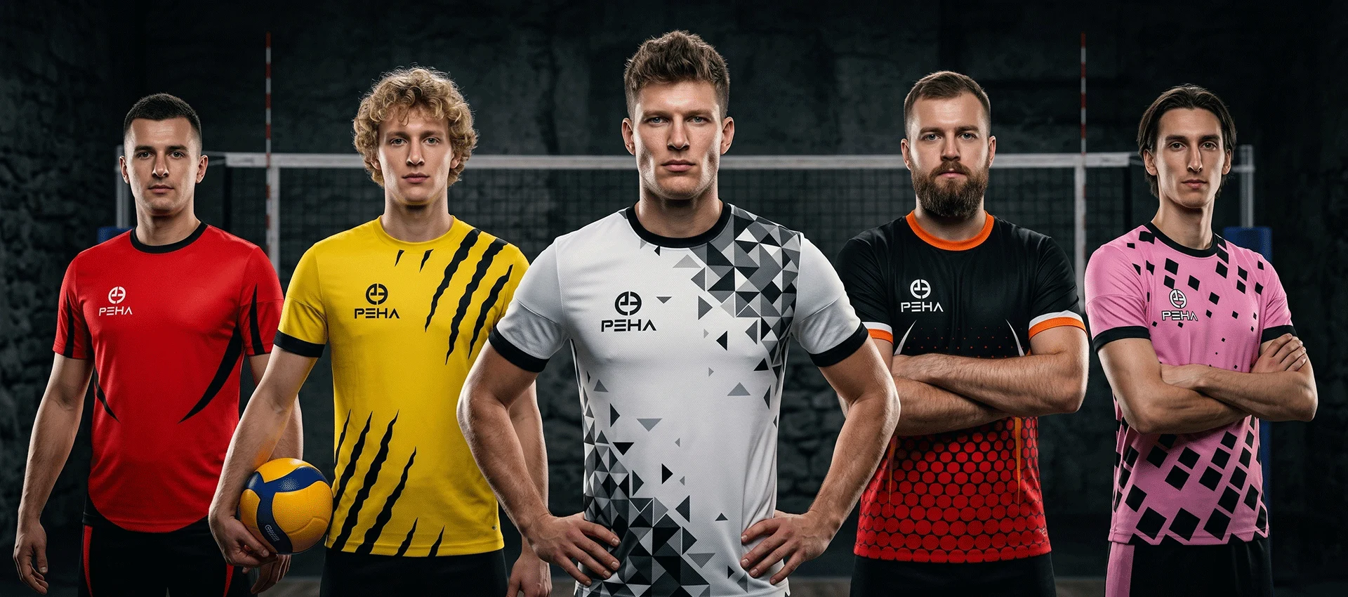 Stroje sportowe do siatkówki PEHA